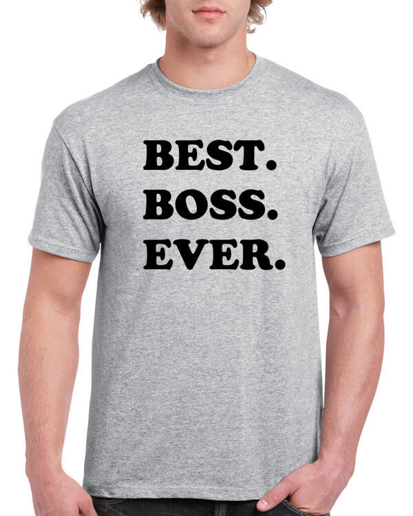 best boss ever t shirt